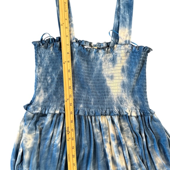 NATURAL LIFE Indigo Tie-Dye Maxi Dress - Picture 5 of 9